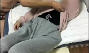 Amateurs Japanese Couple Intense Sex.