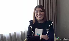 24-Year-Old Japanese Tokyo Office Girl Miku Kanno Debuts in Adult Video, Shows Pussy, Takes Cock Doggy Style in Pink Pussy - Must See 4K Part 1