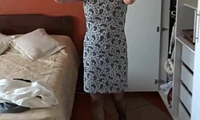 my wife slips into erotic lingerie for a wild motel night. real cuckold vibes!