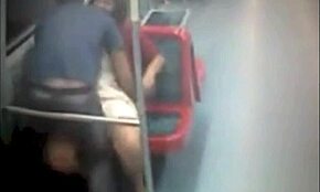 public crossdressing voyeur sex in santiago metro wagon