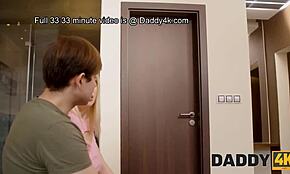 teen petite girl receives a wet massage session