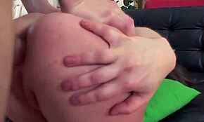 Deep anal action with cute blue-eyed teen girl