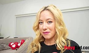 Showing my cheating boyfriend better dicks on Valentine's with River Lynn