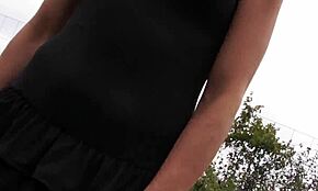 Cheap street fuck with hot blonde Czech girl