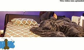 Step sister spends night with step brother