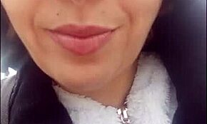 The usual rude Chantal belches everywhere in outdoor cosplay as a naughty nun.