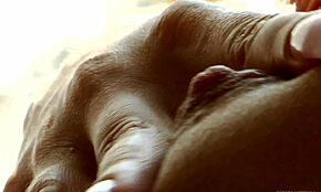 Playful Teen 18+ Brunette Teases Her Hard Nipples In Lingerie While Masturbating