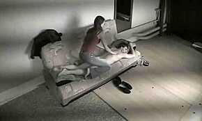 Hey, you gotta see this amateur couple’s fantastic foreplay with a back rub on the sofa!