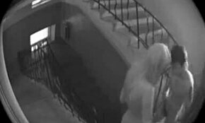 yo, this amateur couple nearly got caught banging outdoors!