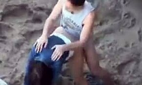 Yo, check this doggystyle gf in blue blouse getting slammed!