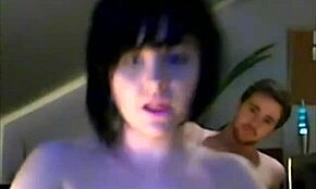 Curvy EMO teen’s body gets DRILLED hard in doggy style action