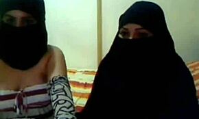 Wow, Arab gals getting wild in an incredible lesbian fling!