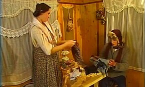 Sexy Hairy Russian Girl Wears Strapon for Wild Self-Pleasure