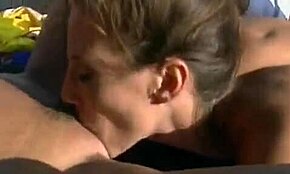 two lifeguard girlfriends fucking hard on sandy beach