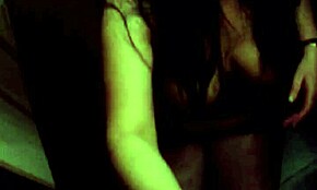 Two bisexual beauties eagerly suck and ride a tiny 18+ cock in mmf threesome