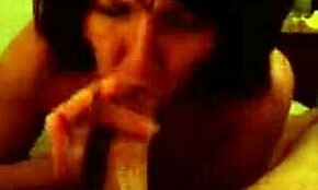 Playful Mature Brunette Doing Great With All The Cock-Sucking