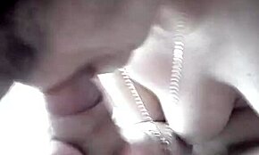 Homemade Amateur Couple: Short-Haired Girl Sucks Cock Intensely.