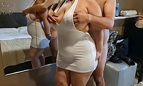 threesome with hubby's friend, so wild n crazy