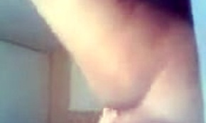 chubby russian girl spreads and fingers her soaked pussy on webcam