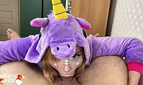 unicorn big ass blowjob dick and hard fuck - pov cosplay