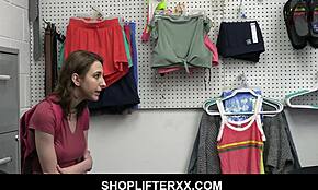 Tristan Summers Fucks Officer Boldly In Office