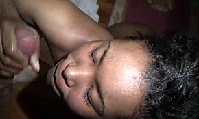 kenya jones, 18, takes on two dicks with don whoe filming hot action