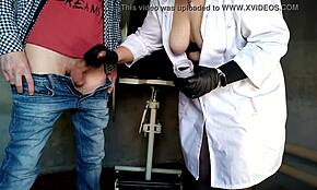 Hey, Horny Milf Nurse with Natural Breasts Craves My Cum!