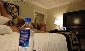 Stupid Water Bottle! Madelyn Monroe Bangs Stranger in Vegas!