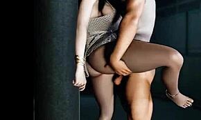 3D هنتاي强盗，为什么强迫这个可爱18+少女？