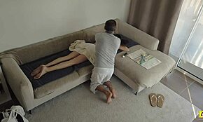 Pervert Masseur Caught Creampie on Cam - Candice Delaware