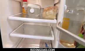 I love riding my stepfather's big cock as his asian stepdaughter Ember Snow