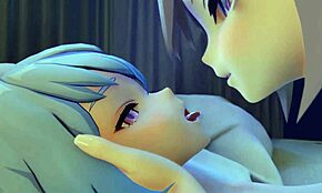 原神3D同人Ganyu Keqing Yae Miko Raiden Shogun女同动作