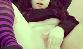 Cute teen Hana Lily, wanna see me touch my virgin pussy?