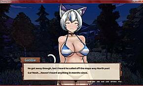 In this hentai breeding farm, a teen slut gets massaged and fucked missionary by a monster cock.