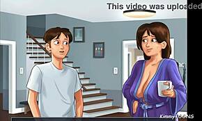 omg, my pervert neighbor spies on us cheerleaders showing perky boobs!