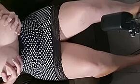 watch this housewife masturbating her big tits for strangers? karina and lucas