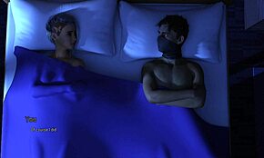 In Projekt Passion, a simple handjob turns into a deepthroat with cum in mouth. Best friend gameplay gets wild on bed.