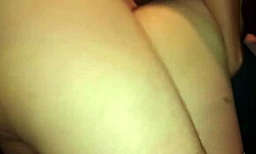 Teen in night club video with young and old men