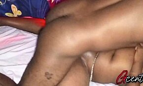 Ebony Couple Passionate Sex