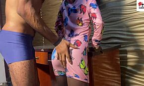 Ebony Horny Aunty Craves My Touch