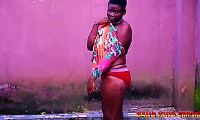 horny theresa addicted to doggy sex in the african ghetto with a big black cock