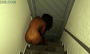 Walking naked in ted's mansion exploring space