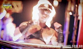 Latina enjoys gloryhole party with monster cocks and big asses