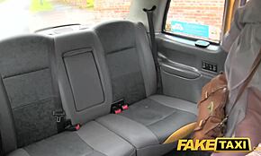 fake taxi redhead flashes big nipples