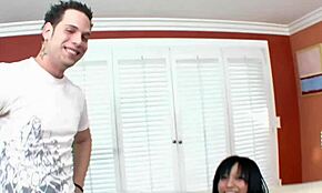 cute coed tess morgan drilled by white cock hard