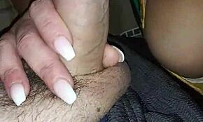 Girlfriend Delivers Great Blowjob with Luscious Lips