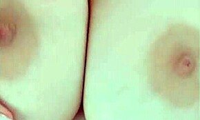 Hey, can you handle watching this busty babe tease her big nipples while parents sleep nearby? - LuxuryOrgasm