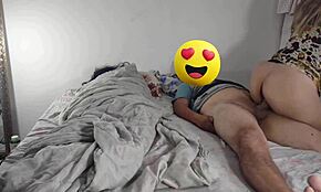 When Wife Refuses, Sexy Sister-in-Law Rides in Doggy Style