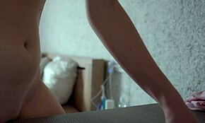 Step Sister Rubbing Table Edge, Cumming with Panties On and Off