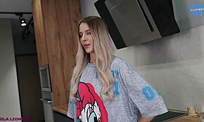 stepsister, why coffee when morning sex can cheer you up?